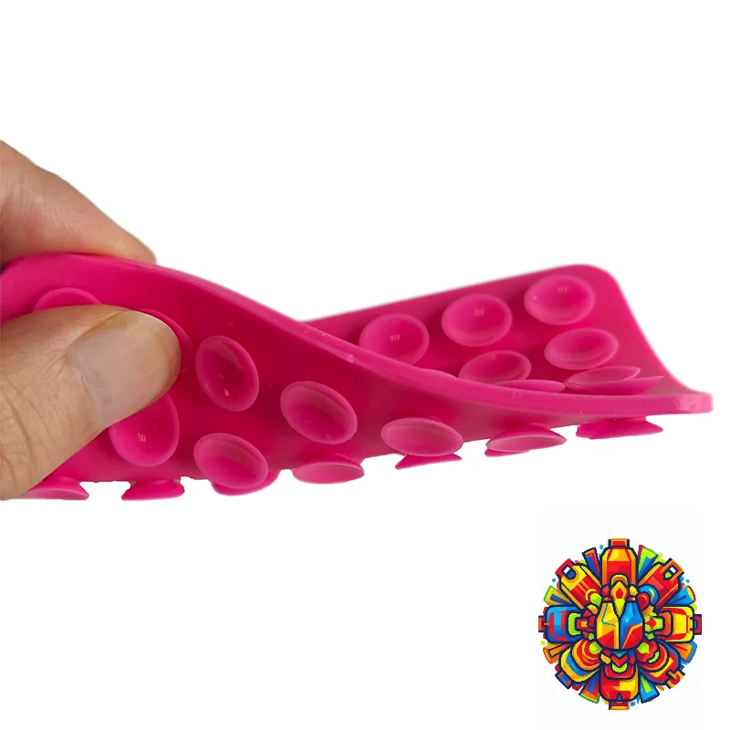 

Backed Adhesive Sucker Pad For Fixed Pad Double Side Silicone Suction Pad For Mobile Phone Fixture Suction Cup