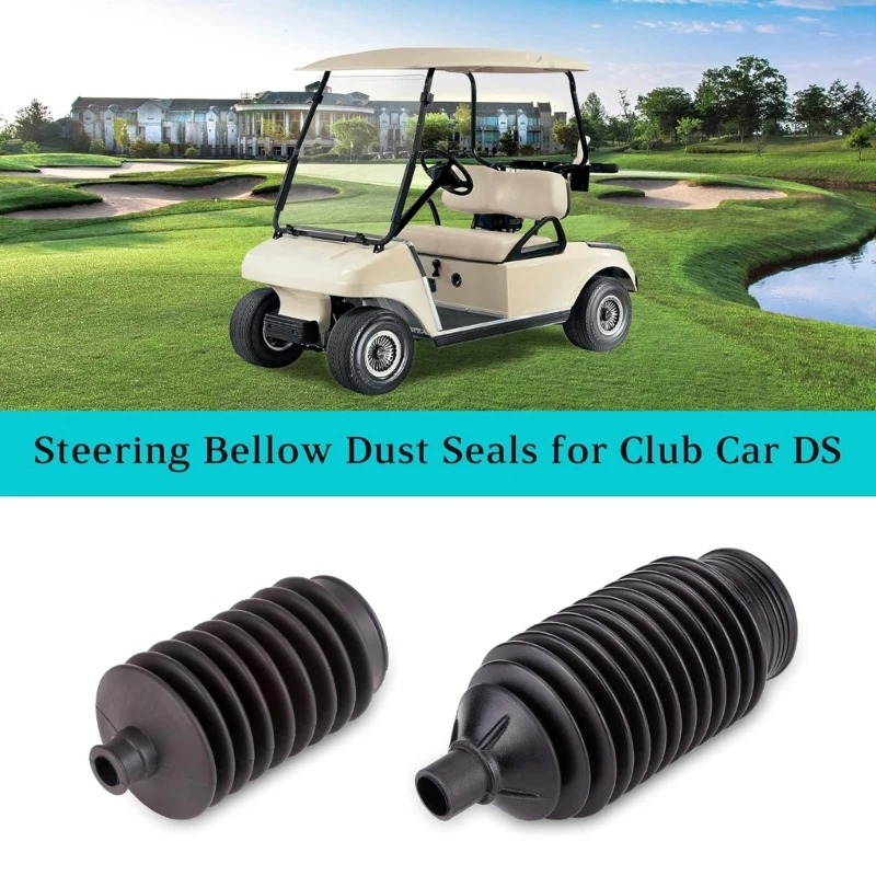 Steering Gear Box Seal Bellows Rubber Dust Cover Waterproof Dust Case Simple Installation for Club Car Golf Cart H9EE