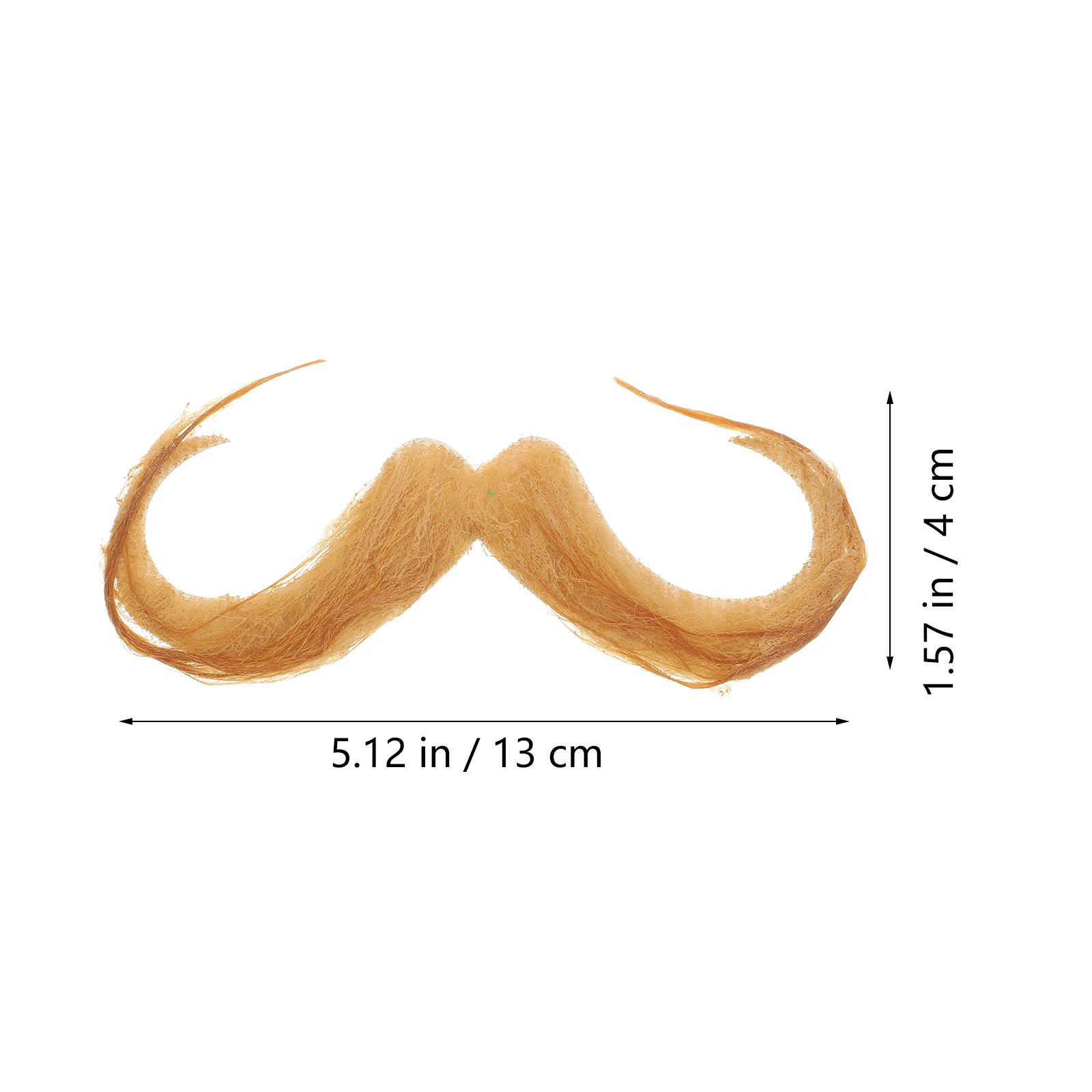 Barba finta Baffi realistici Autoadesivi Uomini Decorazioni per feste cosplay di Halloween Vestibilità comoda Materiale di stoffa di simulazione