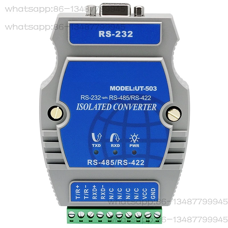 

Industrial Grade RS232 To RS485/422 Photoisolation Rail Converter UT-503