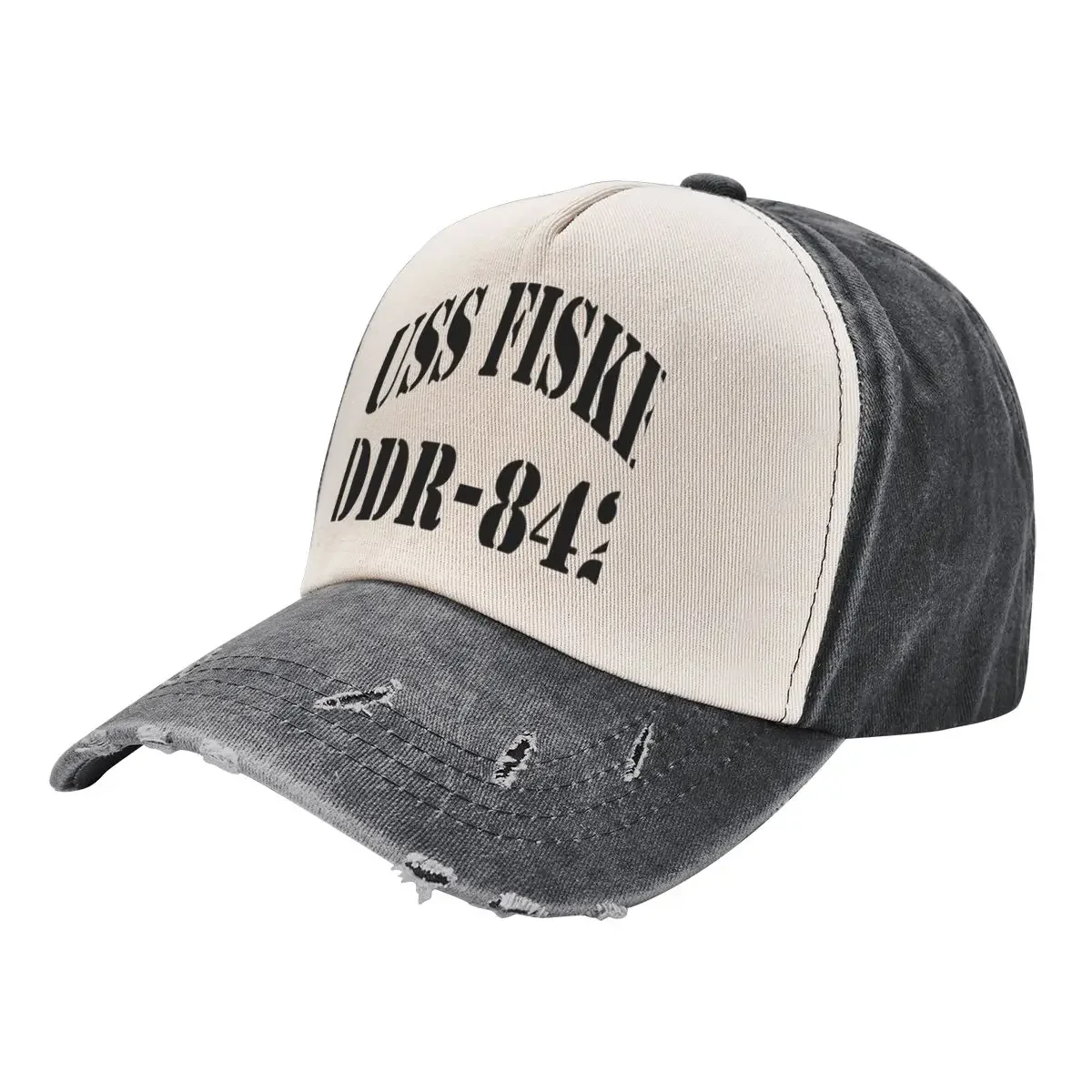 

USS FISKE (DDR-842) SHIP'S STORE Baseball Cap dad hat Vintage Luxury Cap Rave Luxury Woman Men's