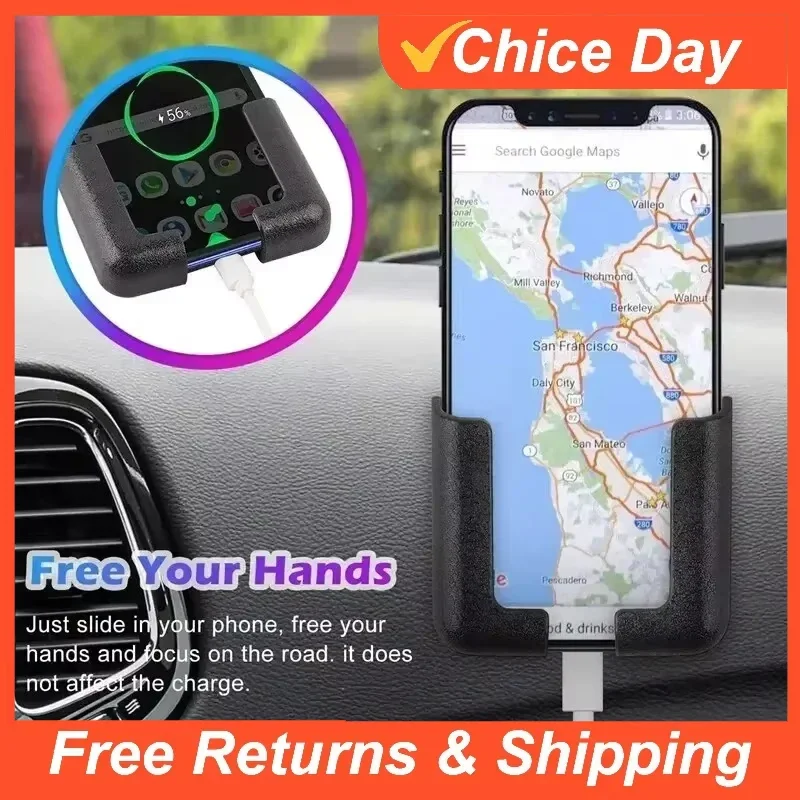 Self-Adhesive Dashboard Phone Mount Holder Car Phone Holder Universal Car Gravity Holder GPS Stand Rack Car Interior Accessories