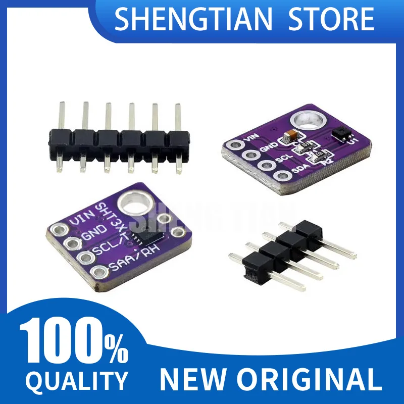 GY-SHT30-D GY-SHT31 SHT35 SHT40 SHT41 SHT45 1,8V bis 3,6V Digitaler T/H-Sensor