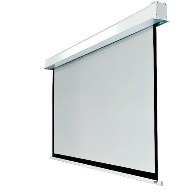 

Motorized Projection Screen, Tubular Motor Ceiling Hanging Electric Projector Screen