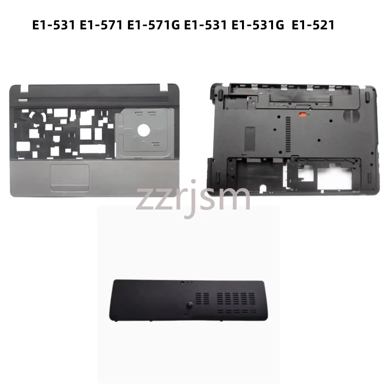 New Top Case Palmrest Upper Bottom Ram HDD Cover Case For Acer Aspire E1-531 E1-571 E1-571G E1-531 E1-531G E1-521 Shell