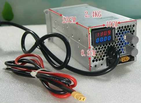 

Portable 0-130V 0-20A constant voltage and constant current adjustable power supply