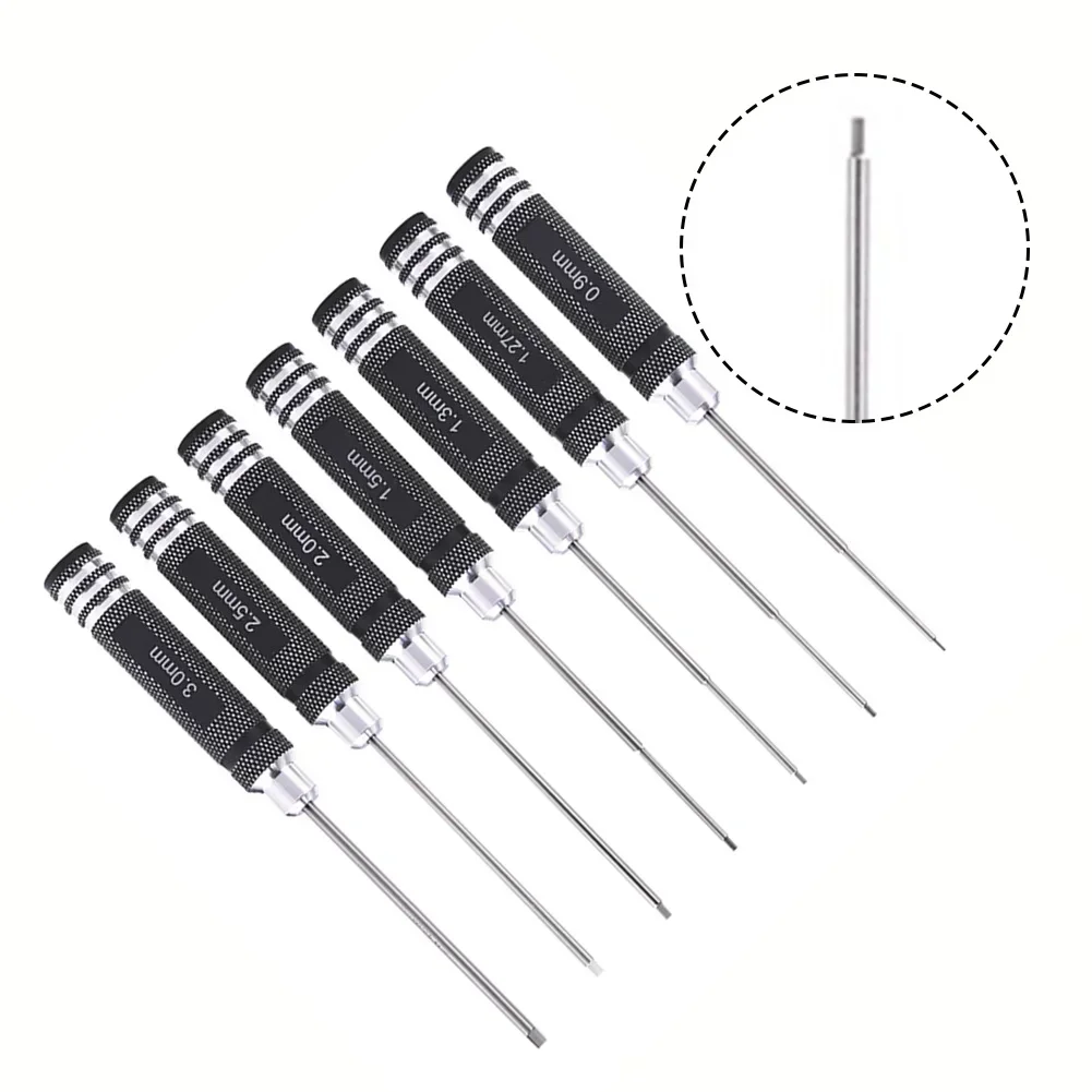 

HSS Hexagon Wrench Screwdrivers Tools 0.9-3.0mm For RC Model Screw Driver Precision Engineering Tool Parts