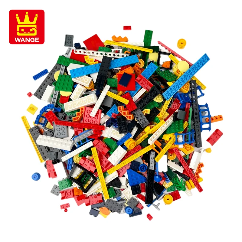 200/500/1000g Creative Mixed Color Random Base Building Blocks Moc Classic Accessories Bricks Construction Toy For Children Gift