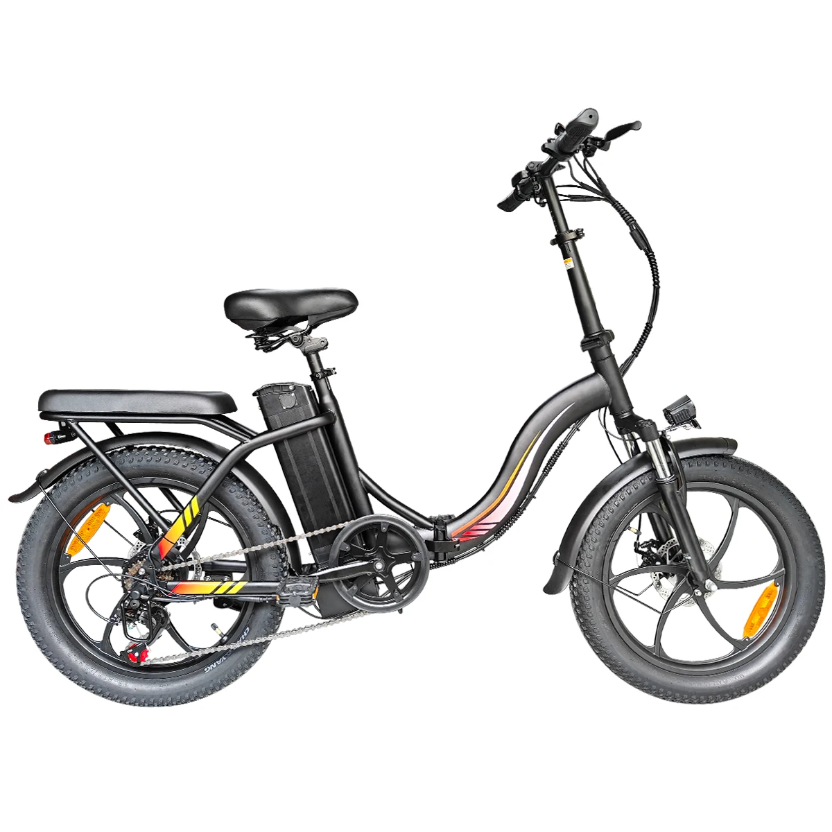 

Long range electric bike Full Suspension Ebike 20 Inch Fat Tire Folding Bike foldable Bicycle Foldable City Bike portable e-bike