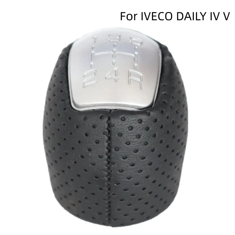 

Кожаная накладка на ручку переключения передач для Iveco DAILY IV V с перфорированной шарообразной головкой, аксессуар для автомобиля