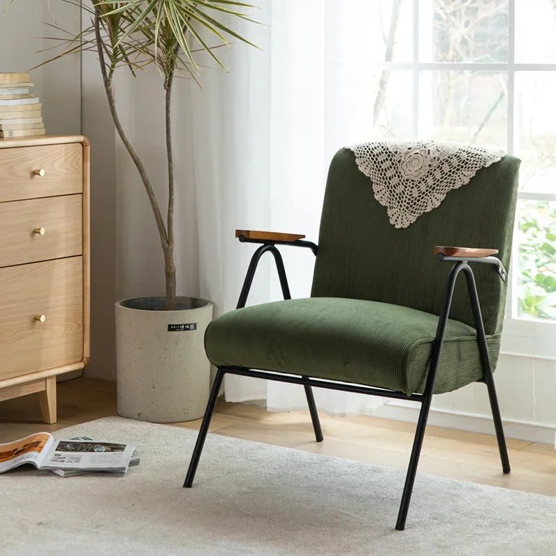 كرسي أريكة فردي إسكندنافي لغرفة المعيشة كسول وشرفة كرسي ترفيهي بسيط وحديث #3