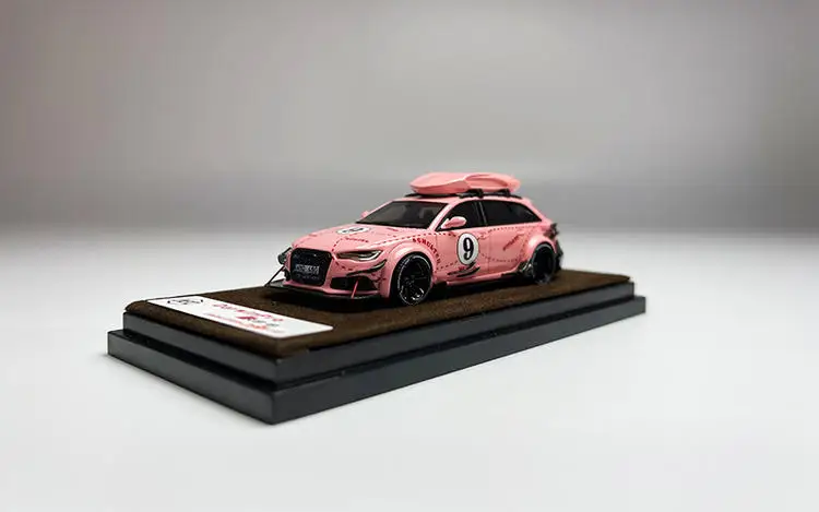 JEC 1:64 RS6 DTM C7 Alloy Car Model Collection Souvenir Display Model Toy Gift