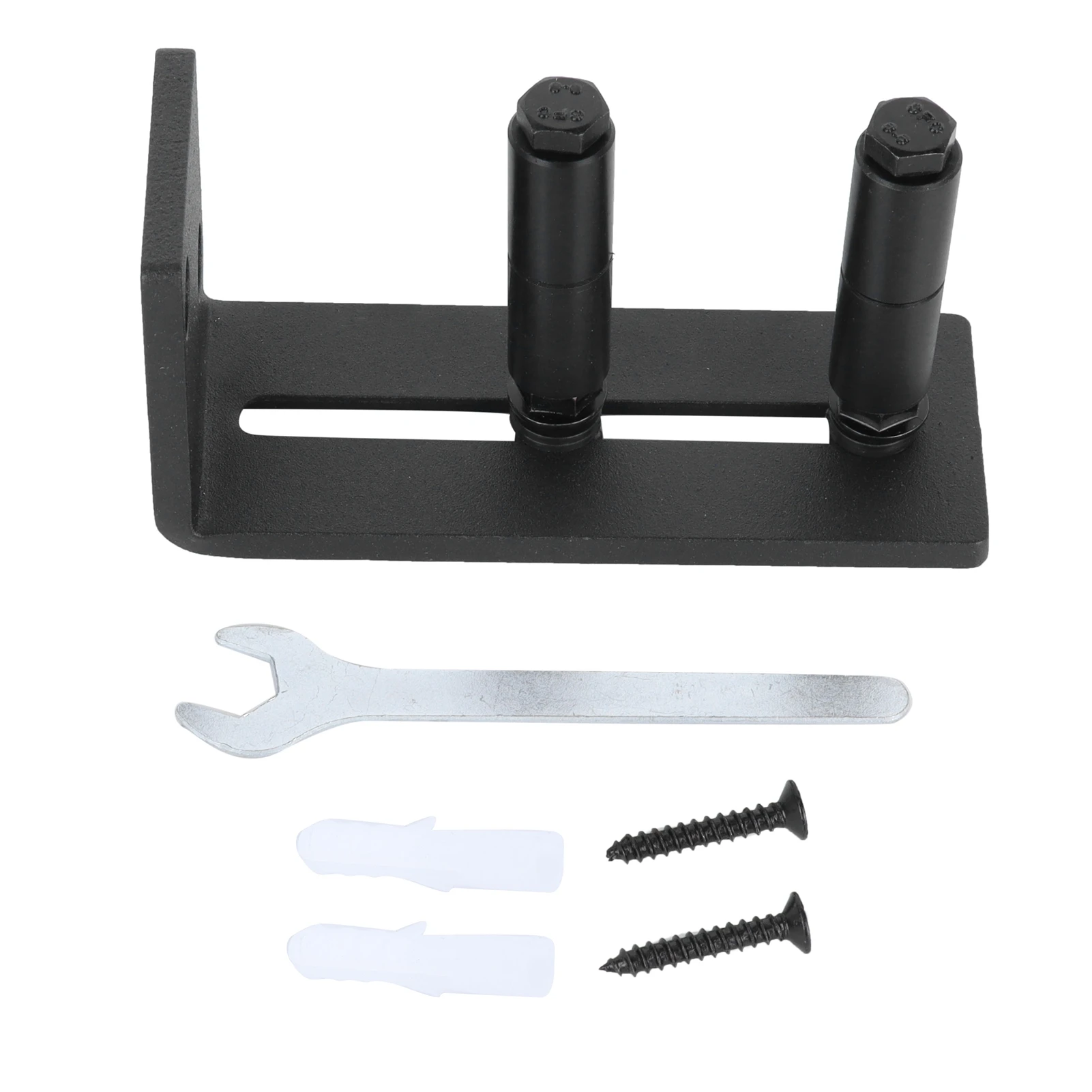 Guía de rodillos para puerta corrediza de Granero, Kit de guía de rodillos para suelo inferior de acero al carbono, accesorio de Hardware para puerta