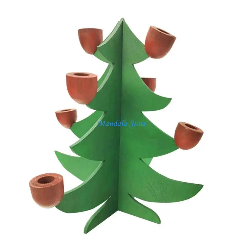 

U2JC Christmas Tree Tapered Stand Ornament for Home and Commercial Decors