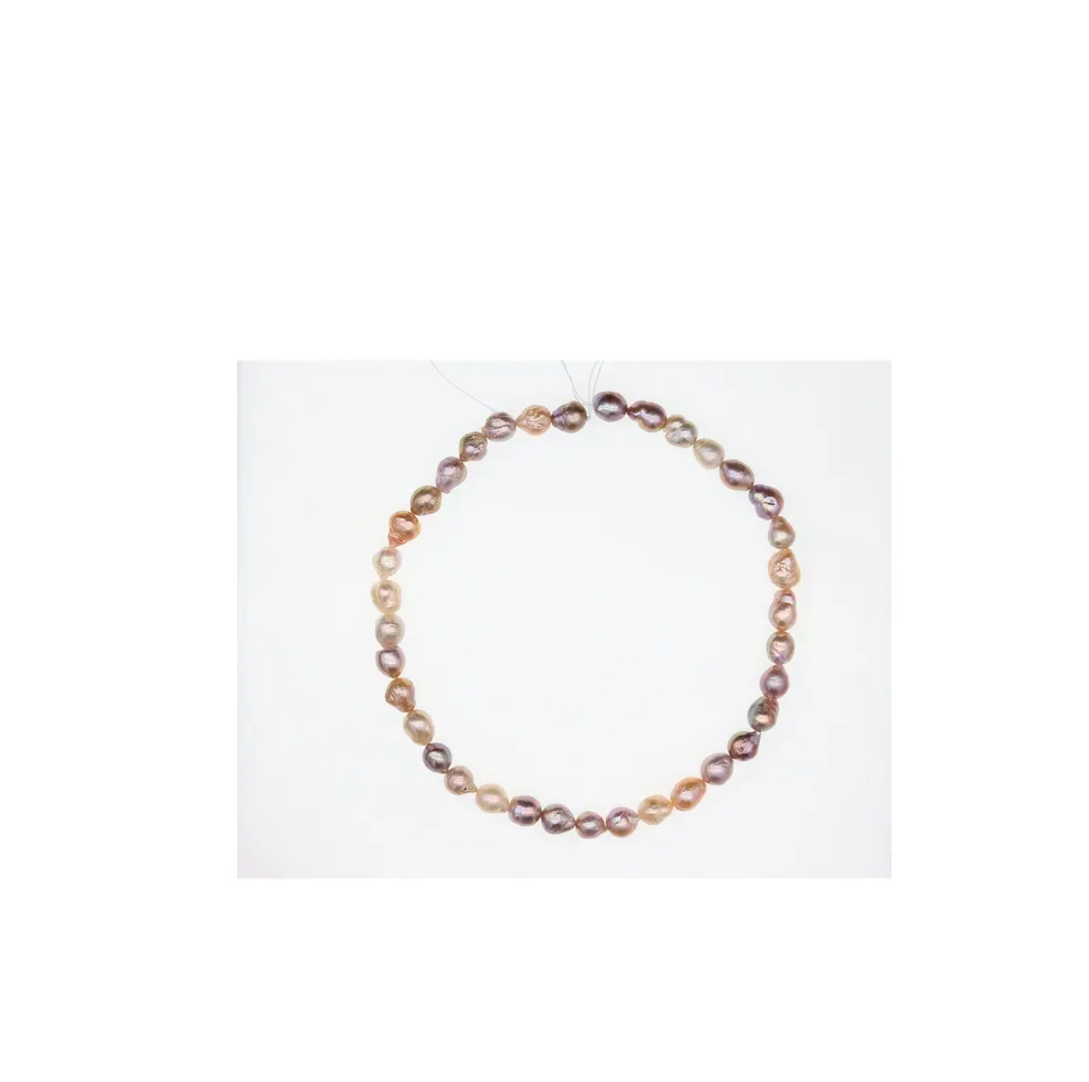 

Очаровательное ОЖЕРЕЛЬЕ С НАТУРАЛЬНЫМ НАТУРАЛЬНЫМ ЮЖНЫМ МОРЕМ РОЗОВЫМ ФИОЛЕТОВЫМ ЖЕМЧУГОМ 17 ДЮЙМОВ 10-11 ММ, серебро 925 пробы