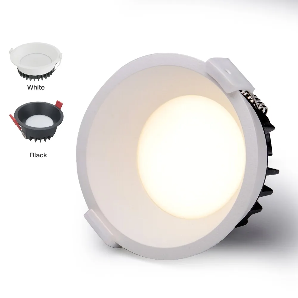 

Anti-Glare LED Downlight 5W 7W 9W 12W Led Spot Lights 220V 110V Led Bulb Recessed Downlight led Bedroom Indoor LED Spot Lighting