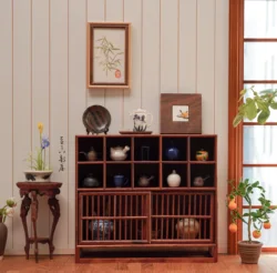 1/6 bjd ob11 miniature dollhouse furniture Mini model Chinese cabinets/Tea-side cabinets