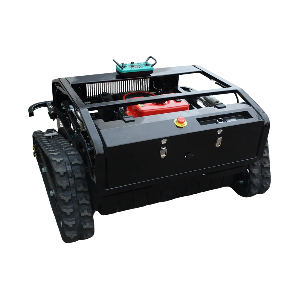 High quality remote-controlled lawn mower with engine automatic remote control robot lawn mower