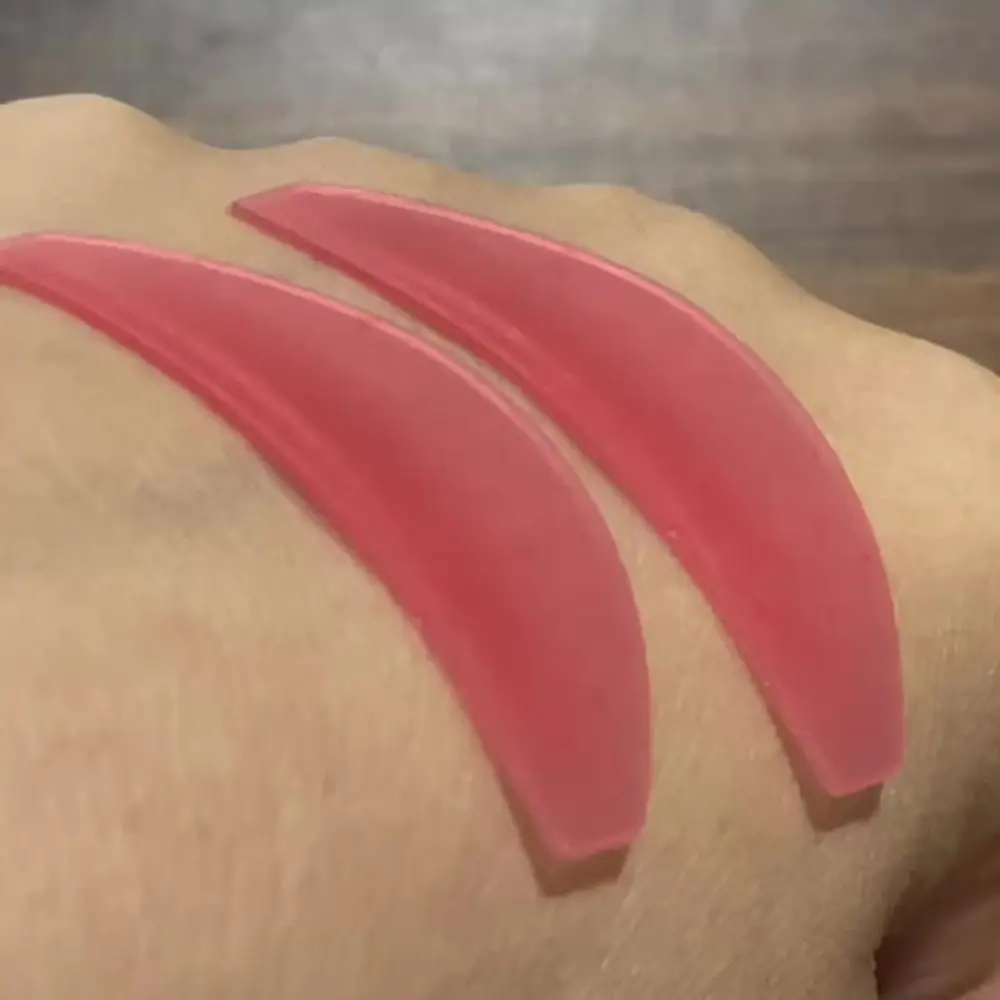 Acessórios de maquiagem silicone cílios perm almofada aplicador reutilizável ferramentas cílios extensão dos cílios silicone olho remendo cílios