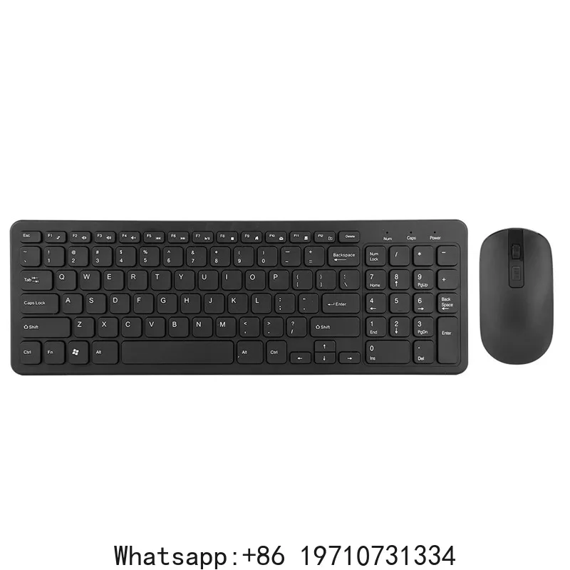 2.4G Wireless Keyboard Mouse Combo 108 Keys Wireless Keyboard Keyboard and Mouse High Sensitivity No delay