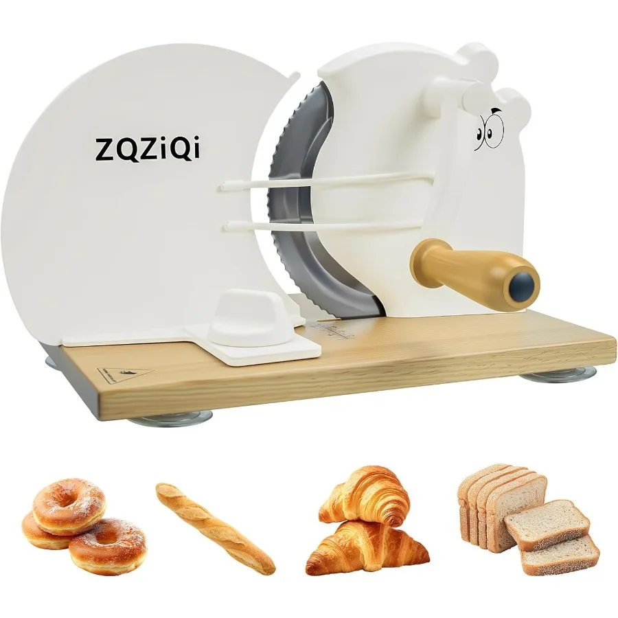 

Ручная хлеборезка для домашнего хлеба на закваске: резак для хлеба с регулируемой толщиной, ручным механизмом и прочной сталью