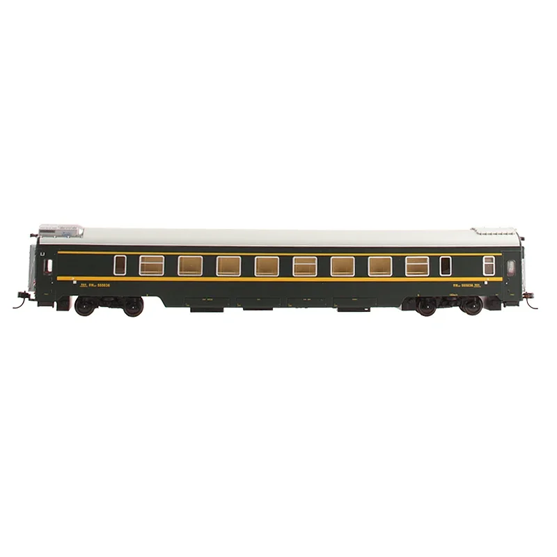 BACHMANN China Series Simulation Qinghai-Tibet 25T Soft Sleeper Compartment with Indoor Lights Train Model Green Leather Car