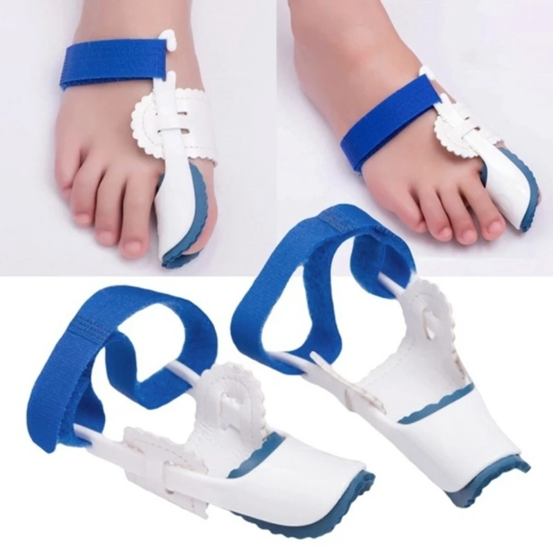 1 Pair Bunion Night Splint Hallux Valgus Corrector Big Toe Straightener Pain Relief