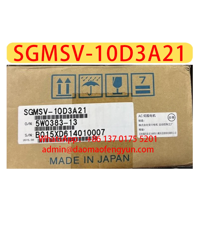 

SGMSV-10D3A21 Совершенно новый серводвигатель, SGMSV 10D3A21, быстрая доставка, в наличии