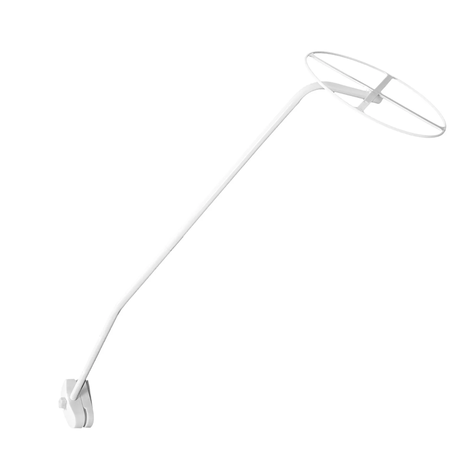 1Set Net Mounting Set Crib Canopy Bracket Stable Performance Easy to Use Net Rack Crib Canopy Rack Metal Stand Frame