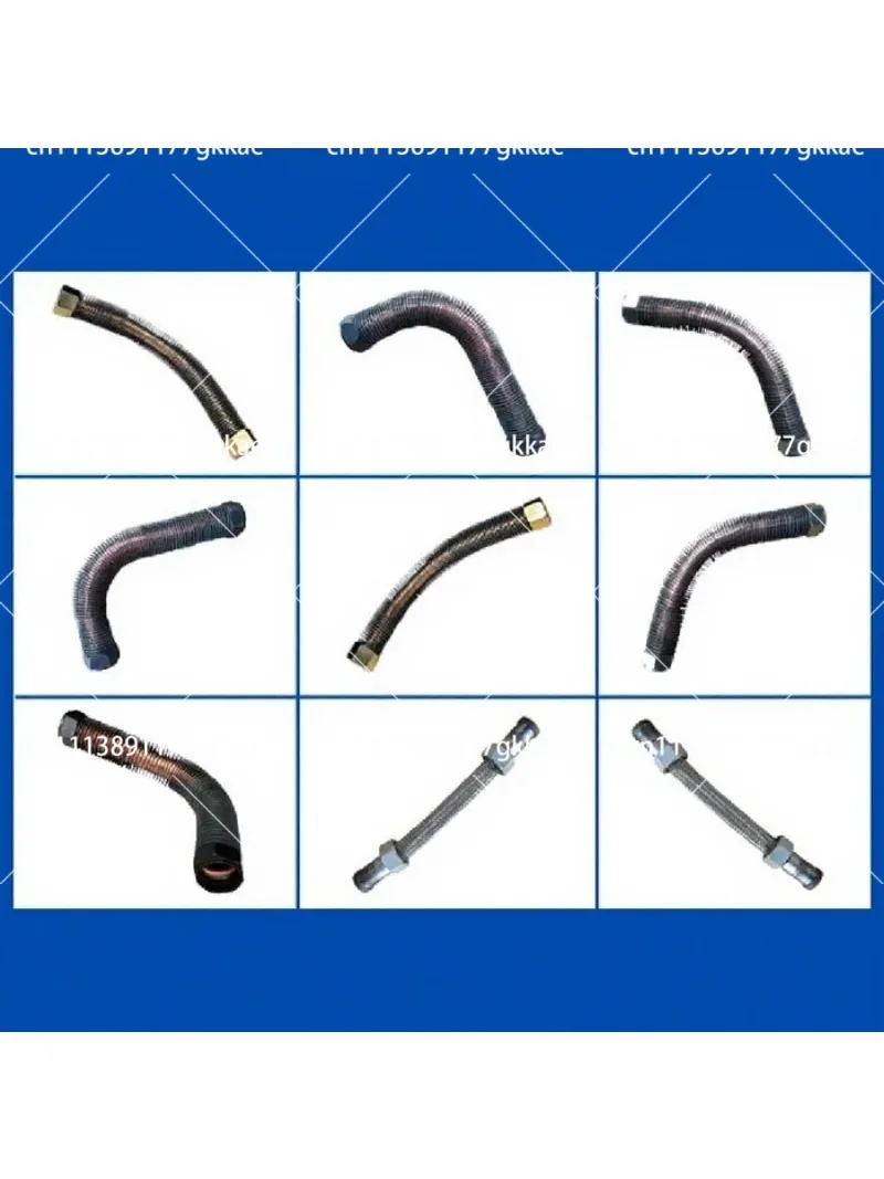 High Pressure Air Compressor Accessories Head Connecting Pipe Pump Gas Storage Tank Steel Wire Hose