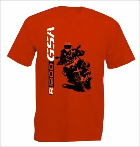 Adventure Motorcycle R1200 GSA T-Shirt 100% Cotton O-Neck Summer Short Sleeve Casual Mens T-shirt Size S-3XL