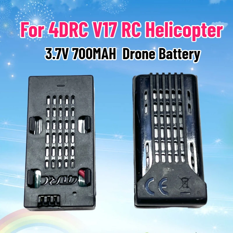 

3.7V 700MAH for 4DRC V17 RC Helicopter Battery for 4D V17 RC Airplanes/Quadcopter V17 Drone Replacement Accessories Parts