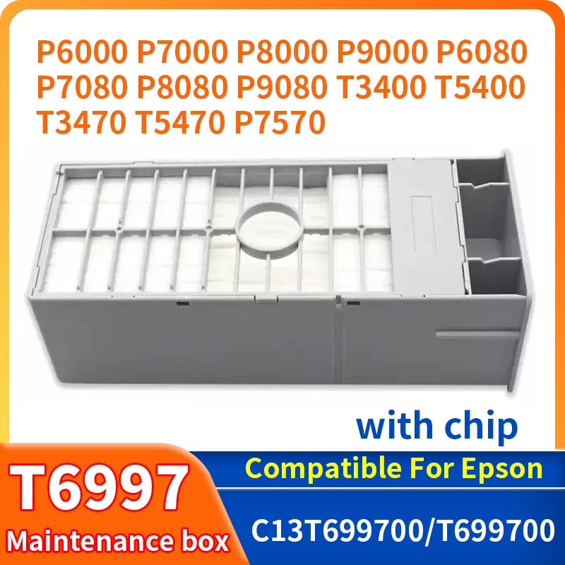 C13T699700 T699700 T6997 Maintenance box compatible for Epson SureColor P6000 P7000 P8000 P9000 P6080 P7080 P8080 P9080 T3400