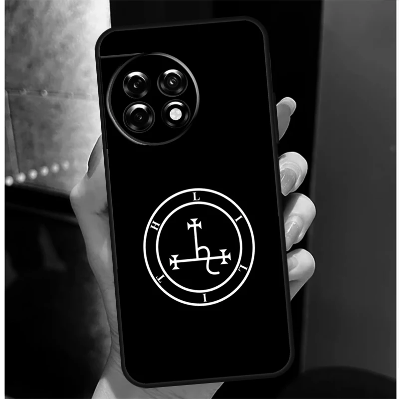 Sigil of Lilith For OnePlus Nord CE 3 Lite CE 2 Lite 2T N10 N20 N30 8T 9RT 10T 10R 9 10 Pro 11 Phone Case