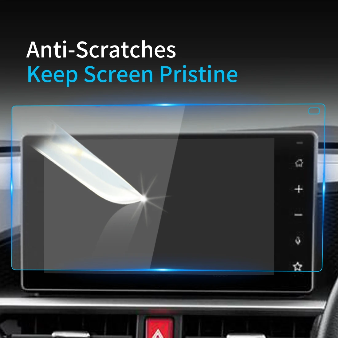 For Toyota RAIZE Screen Protector 2020 Console Tempered Glass Protective Film Navigator Protection Car Accessories
