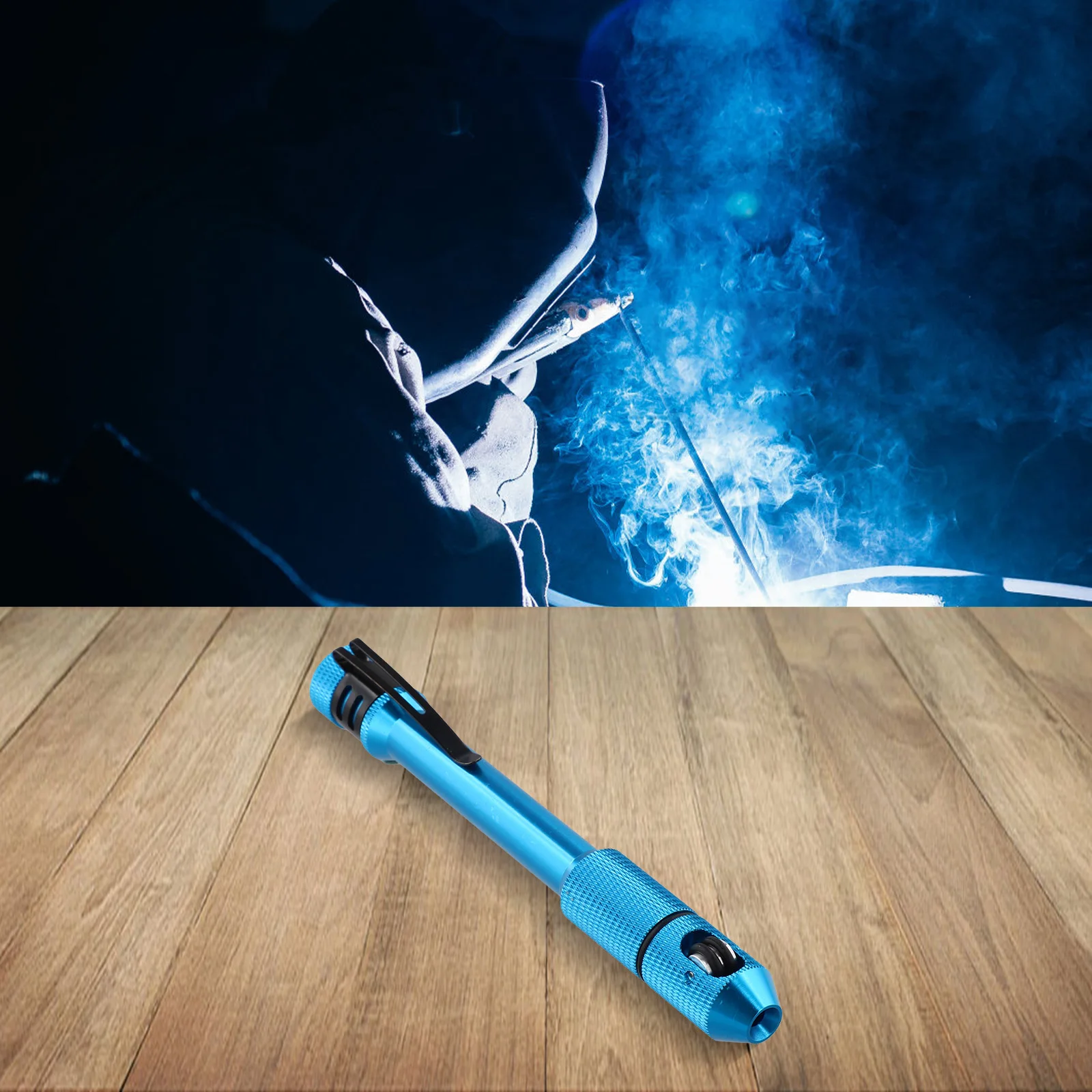 For 1PCS For TIG Welding Rod Holder Designed for For 1 0 3 2mm Wire with Manual Rubber Wheel for Consistent Feed