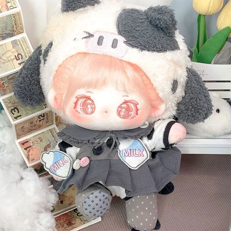 20 センチメートル綿人形服サメパーカー漫画動物コートぬいぐるみ素敵な衣装変更ドレッシングゲームままごとギフト