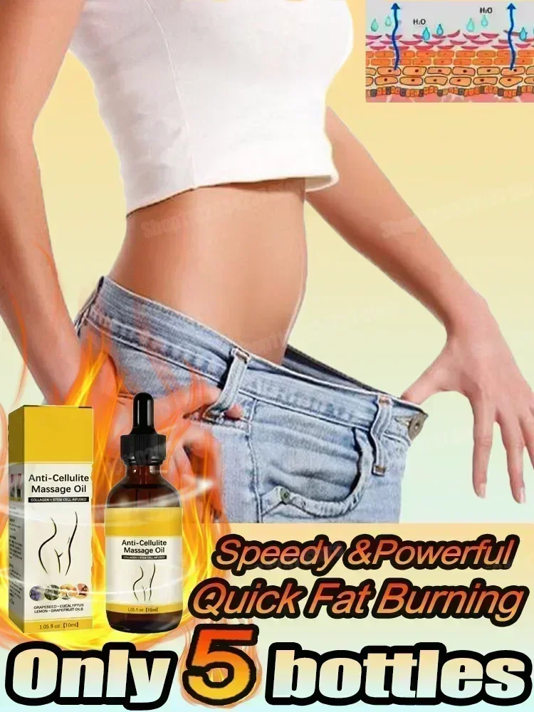 New Fast Fat Burning Slimming Belly Thighs Body Firming and Shaping plant extracted essential serum 7