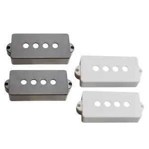 2pcs Open 4 String Pickup Covers Exquisite Shells for Bass Accessory