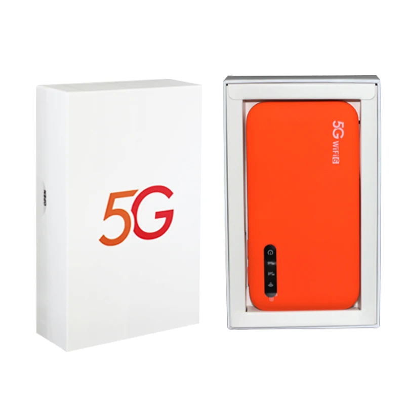 Modem seluler kartu sim 5G, Router Wifi Poket WiFi5 Dual Band 5Ghz Hotspot Wi-Fi portabel