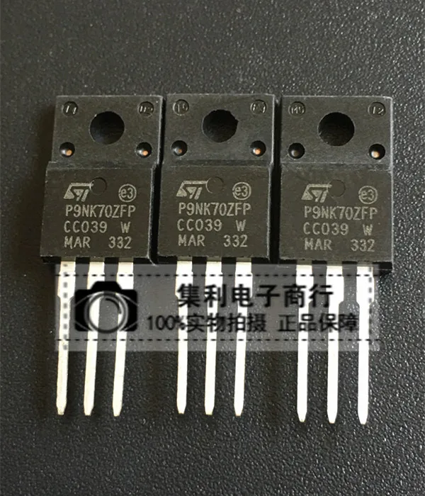 10PCS/Lot STP9NK70ZFP TO-220F New And Imported Orginial