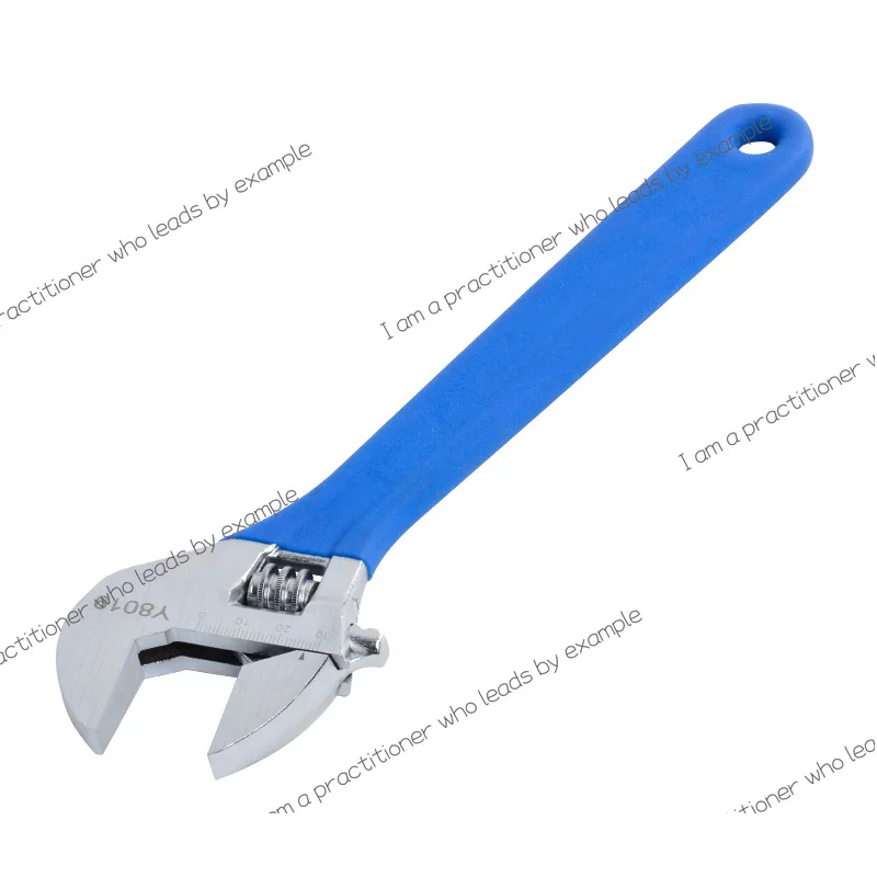 1pc Large Opening Adjustable Wrench Spanner With Short Handl 8 Inch/10 Inch Multifunctional Bathroom Wrench