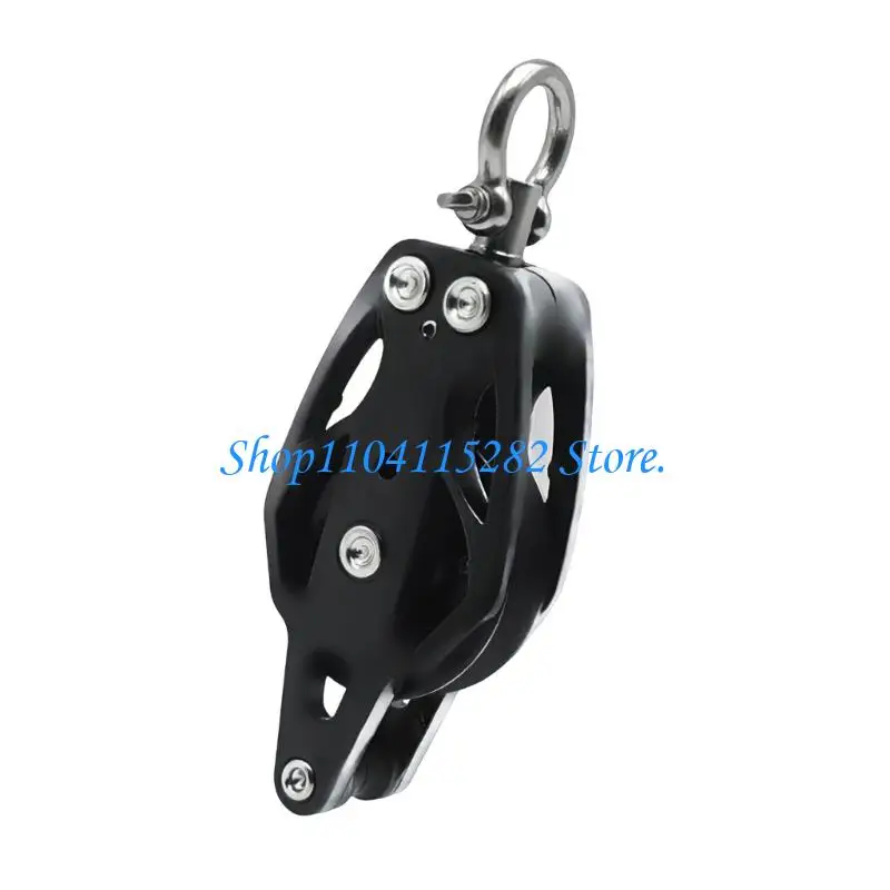  Small Pulley Stainless Steel Wire Rope Cranes Pulley Block Hangings Pulley