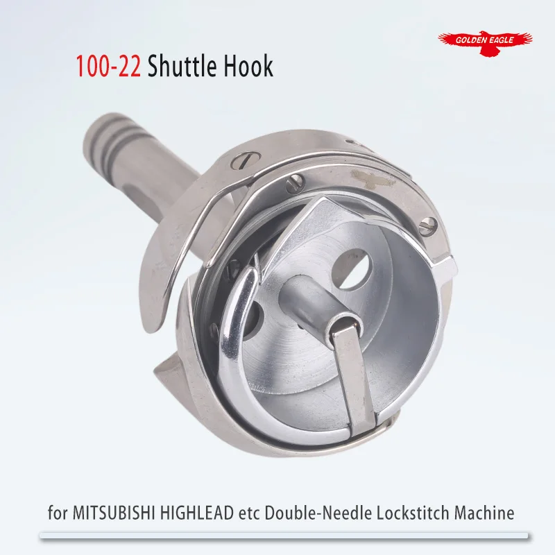 Golden Eagle 100-22 Shuttle Hook Bobbin Hook Race для MITSUBISHI DU-100-22/4400 HIGHLEAD 20618, детали швейной машины для строчки