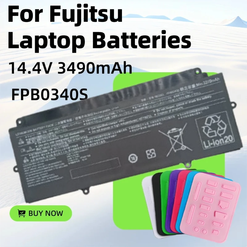 

14,4 В 3490 мАч 50 Втч FPB0340S для Fujitsu LifeBook U937 U938 FPCBP536 серии FPCBP536 4INP5/60/80 аккумуляторы для ноутбуков