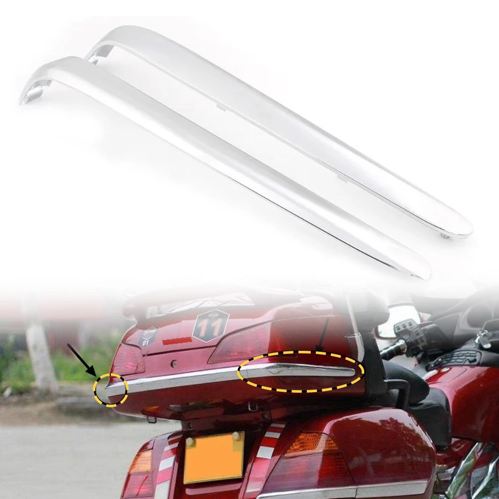 

For Honda Goldwing GL1800 2001-2011 Trunk Lower Saddlebag Side Fairings Bent Trims Cover Motorcycle Accessories GL 1800