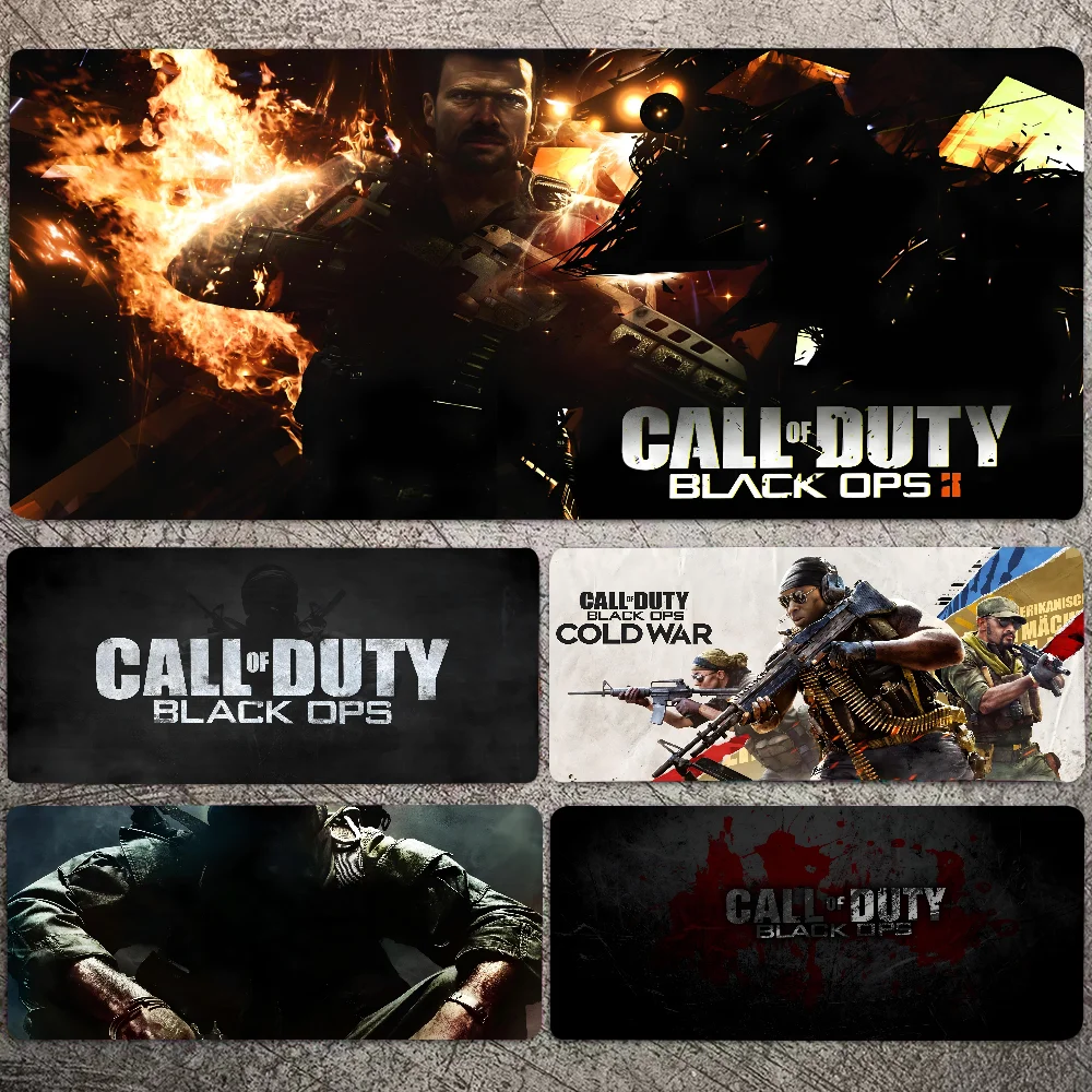 1pc HOT Call Of Duty Black Ops 6 Non-slip Mouse Pad Suitable For Office Computers Laptops E-sports Game Desk Mats XXL Keyboard