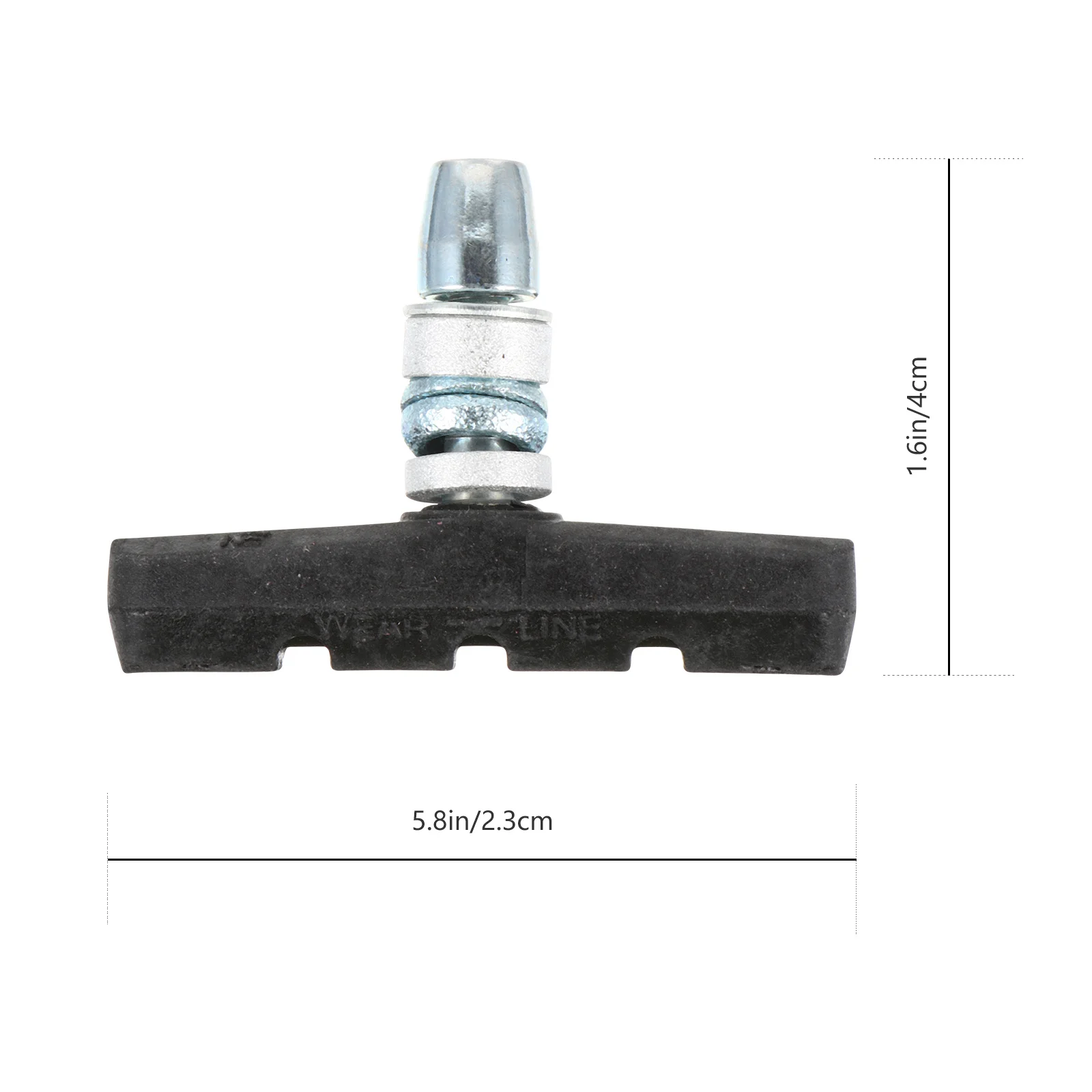 16 قطعة منصات الدراجة مجموعة سبائك الألومنيوم كتل الفرامل مقاومة للاهتراء مكافحة تشوه الكبح كفاءة الدراجات الفرامل كتل