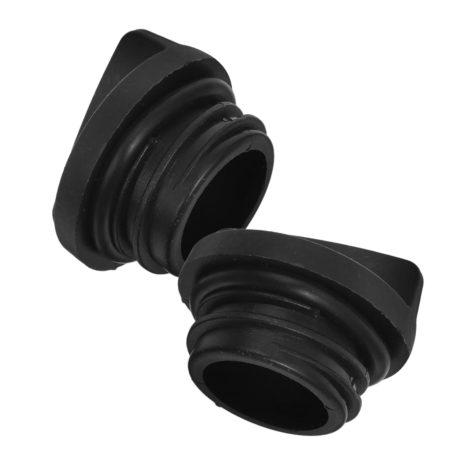 Couvercle de trou de Drainage de Base de parapluie extérieur, 2 pièces, pièces de rechange durables en Pvc, installation facile, bouchon de support de Patio de piscine noir