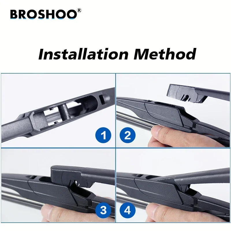 BROSHOO Car Rear Wiper Blade Blades Back Windscreen Wiper Arm For Great Wall Hover H5 Hatchback (2010-) 355mm Auto Styling